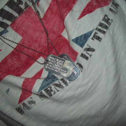 MYPERSONAS SILVER DOGTAGS